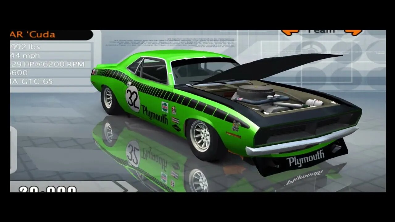 Plymouth Cuda | GT Legends