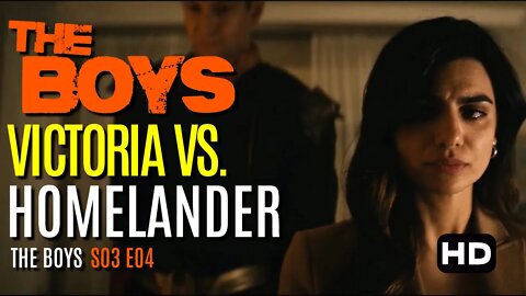 Victoria vs. Homelander Scene | The Boys Season 3 Ep 4