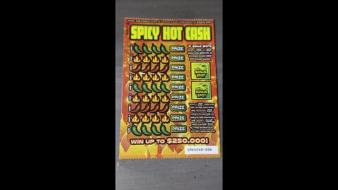 Spicy hot cash ticket