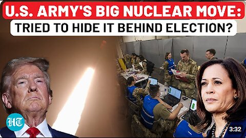 Exposed: US Military's Secretive Nuclear Missile Move On Election Day; Tried To Hide Launch? | Trump