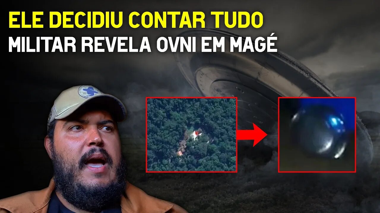 Ele decidiu contar tudo - OVNI que caiu em Magé