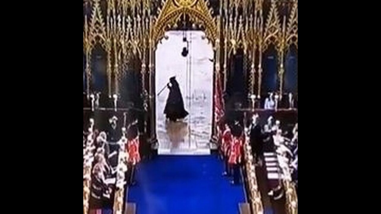 'Grim Rreaper' at the Coronation?