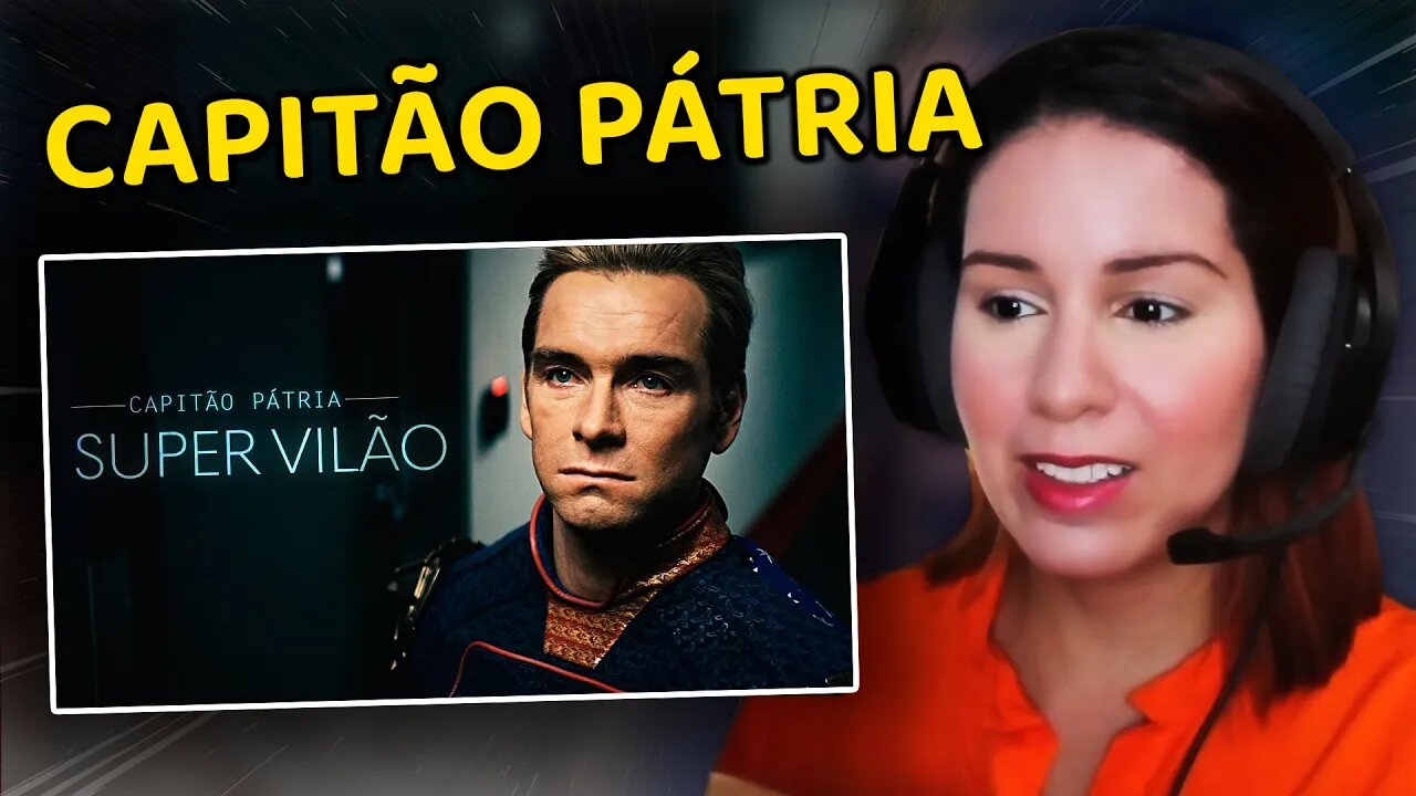 REACT - Capitão Pátria | Super Vilão (The Boys)