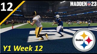 Freiermuth Has Himself a DAY! l Madden 23 Pittsburgh Steelers Franchise Ep. 12