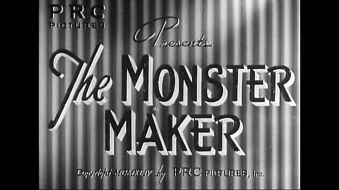 The Monster Maker (1944)