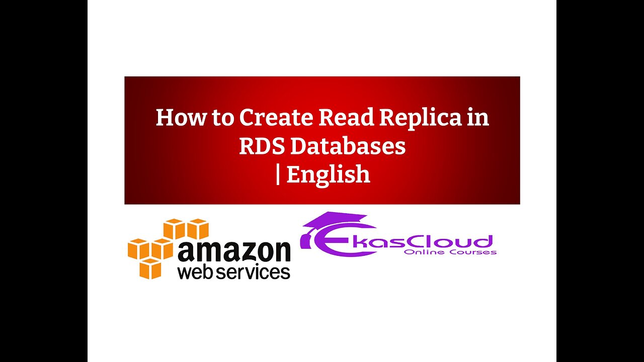 How to Create Read Replica in RDS Databases