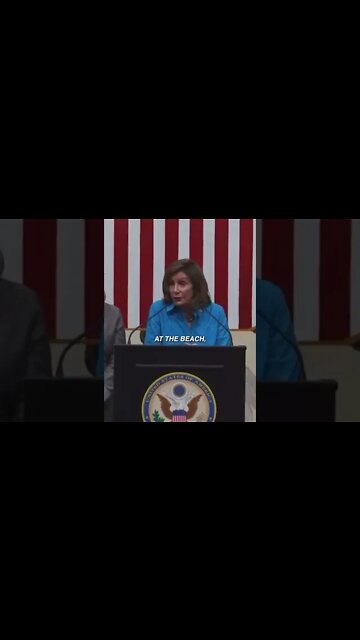 Nancy Pelosi feels a connection to China because she was told to dig a hole as a child #shorts