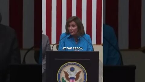 Nancy Pelosi feels a connection to China because she was told to dig a hole as a child #shorts