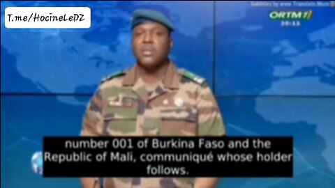 La junte militaire du Burkina Faso lance un avertissement à la France et à l'Occident