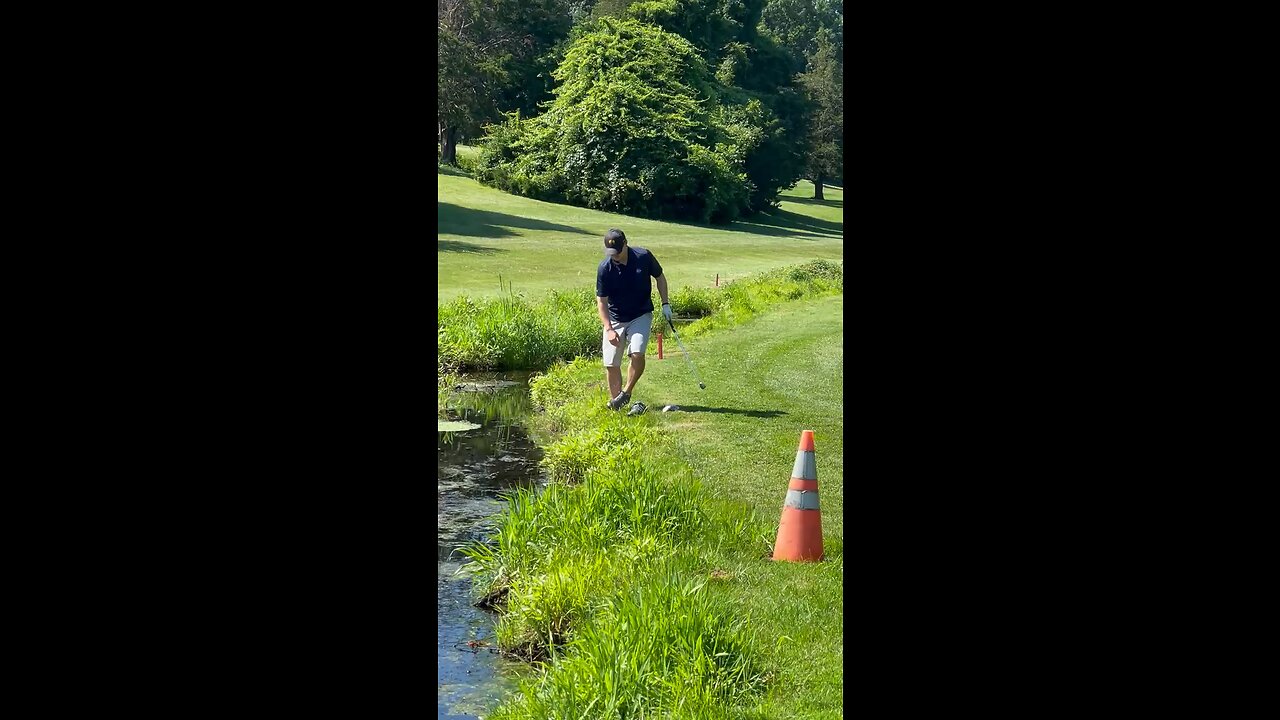 Play it where it lies young man!!!
