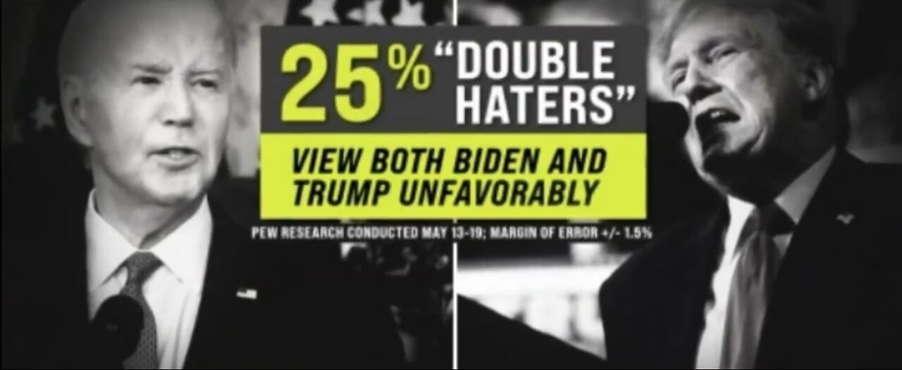 Swing State Voters Leaving Biden & Double-Haters Growing More In Being Against Both Biden/Trump