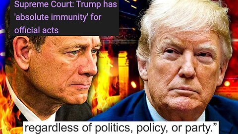 EP 495 BREAKING: SCOTUS RULES TRUMP HAS ABSOLUTE IMMUNITY FOR OFFICIAL ACTS!