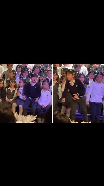 Kid Goes Off During School Concert As He Busts Out Dance Moves