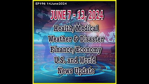 EP196: News Update for June 7-13, 2024