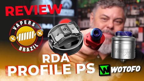 Wotofo Profile PS RDA - Lançamento!!! Duas Mesh, Serie ou Paralelo - Review PTBR