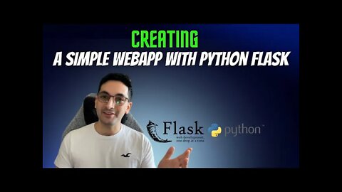 Creating a simple WebApp with Python Flask