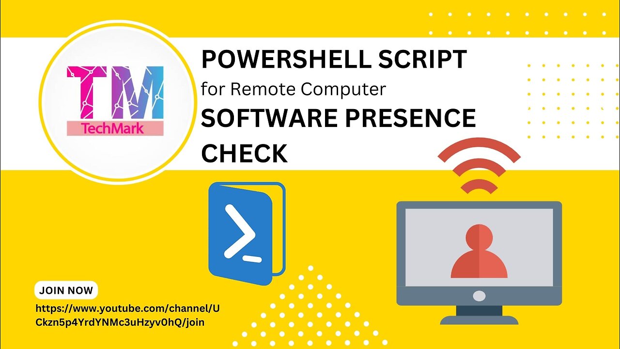 PowerShell Script for Remote Computer Software Presence Check