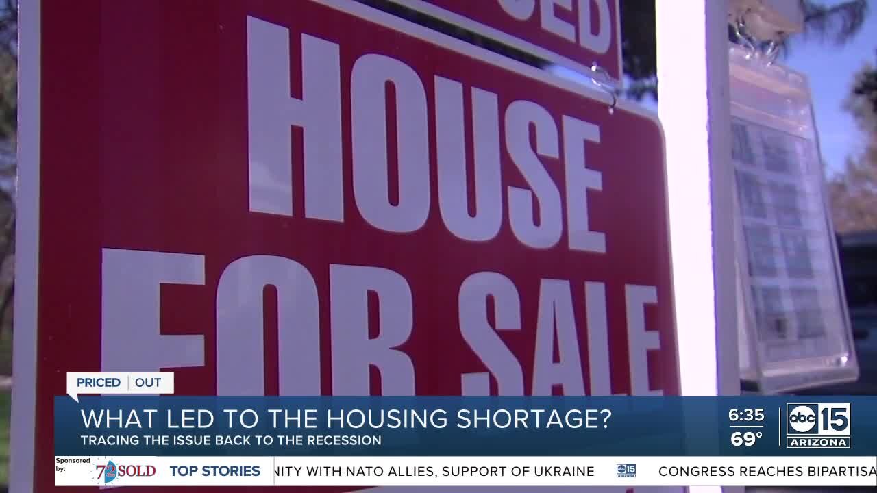 What led to Arizona's housing shortage?