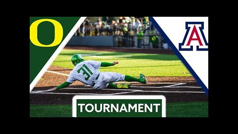 #5 Arizona vs #4 Oregon (AWESOME!) | Pac 12 Tournament Round 1 | 2022 College Baseball Highlights