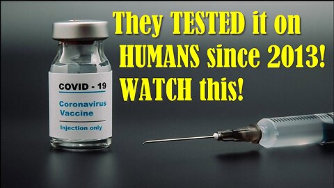 They LIE about the genocide injections! WATCH this! a MUST watch!