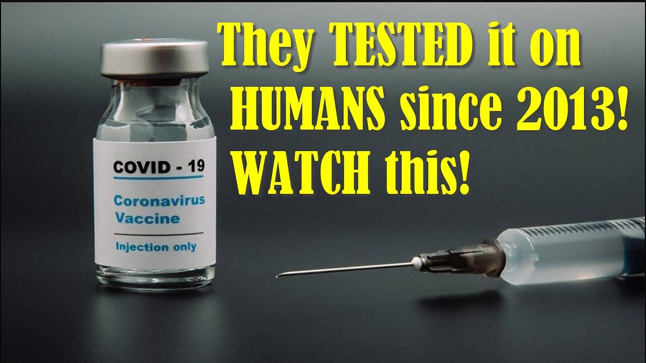 They LIE about the genocide injections! WATCH this! a MUST watch!