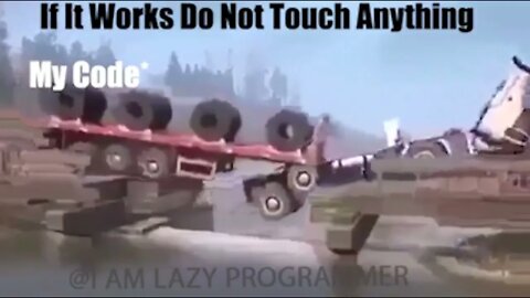 If it works do not touch anything