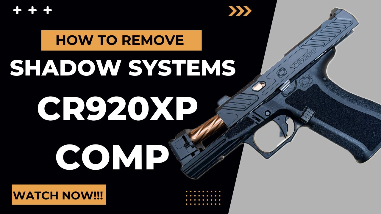 How to Remove Shadow Systems CR920XP Compensator | Step-by-Step Guide