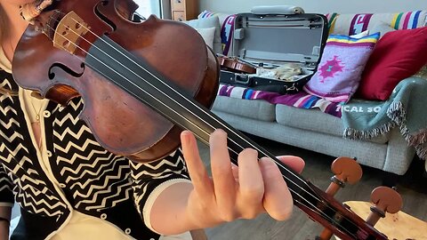 1 Oct Violin A Harmonic Minor Scale + Cello Drone