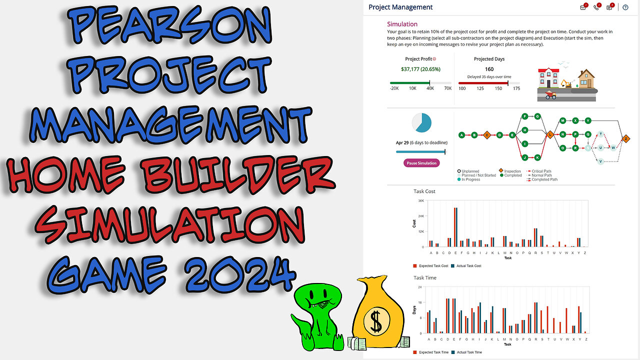 Pearson Project Management Simulation Guide Home Builder