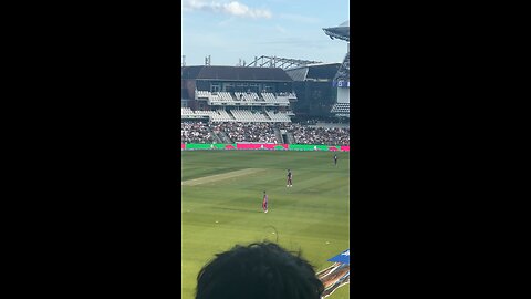 First cricket match!