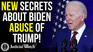 New Secrets About Biden Abuse of Trump!