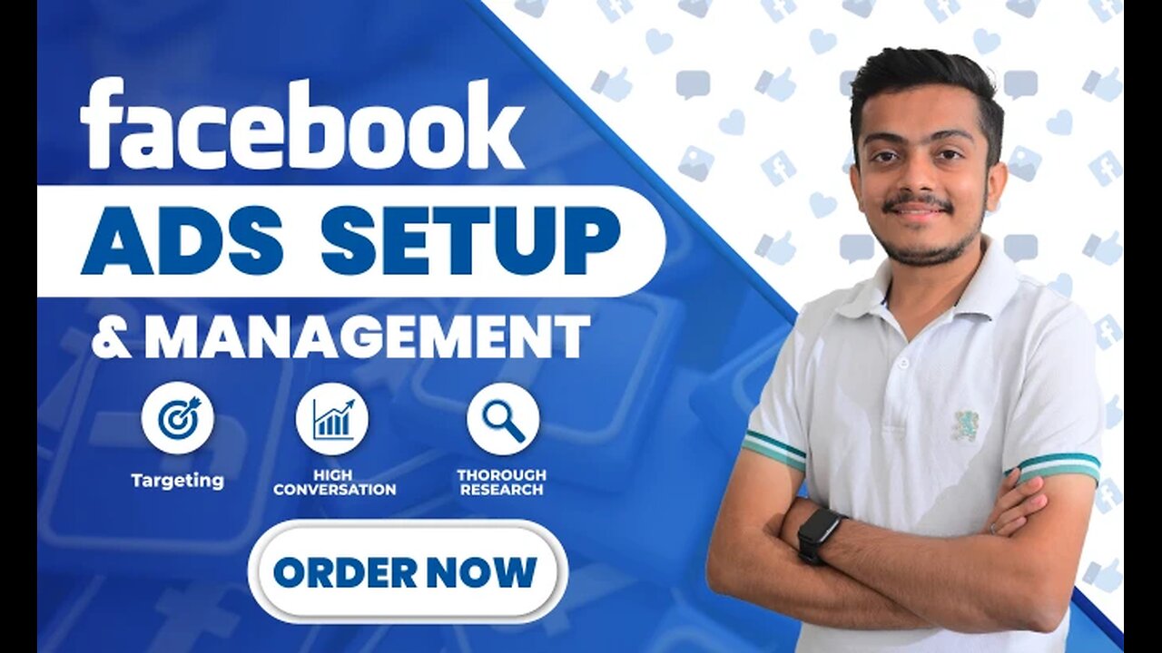 I will be your facebook ads campaign manager