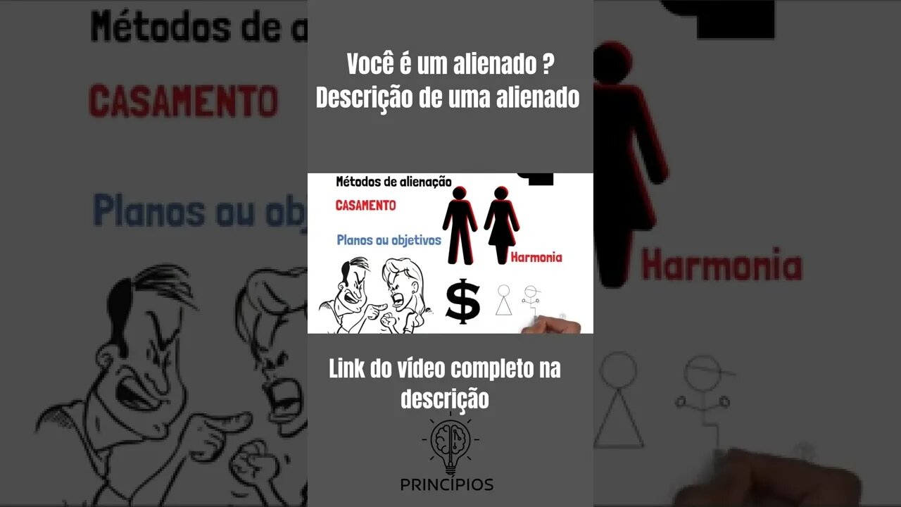 Métodos de alienação #shorts