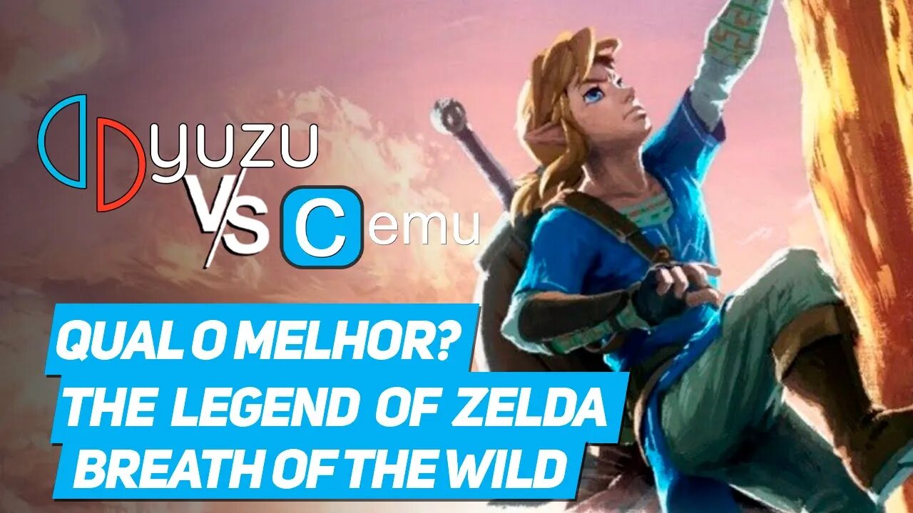 Zelda: Breath of the Wild | CEMU vs YUZU QUAL TEM O MELHOR DESEMPENHO? | GTX1650 + Core i5 9300h