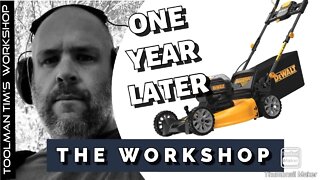 DEWALT CORDLESS MOWER - Was It Worth It (One Year Later Review)