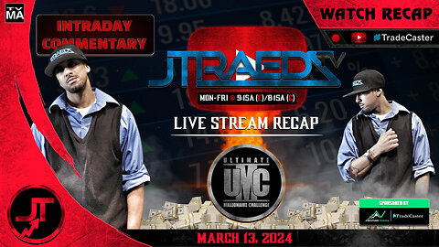 Ultimate Millionaire Challenge | Wednesday | Intraday Commentary | March 13, 2024
