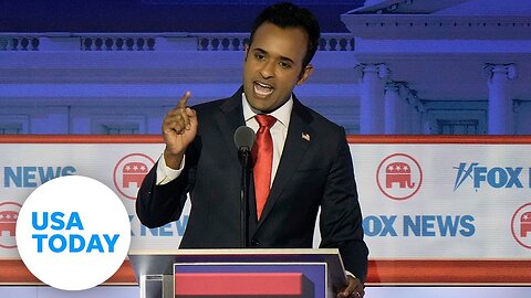 RNC debate: Vivek Ramaswamy, Mike Pence, debate outsider vs. experience | USA TODAY