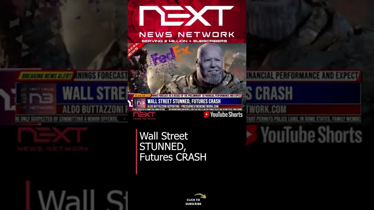 Wall Street STUNNED, Futures CRASH #shorts