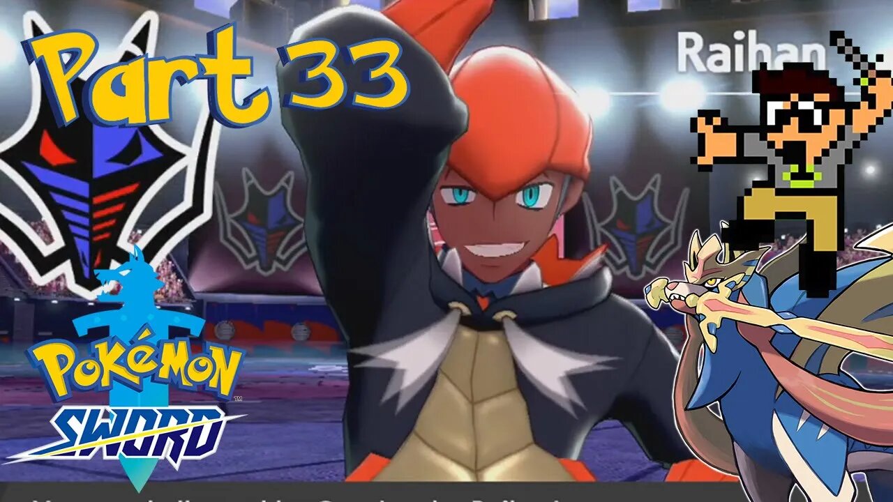 VS Raihan Part 33 Pokemon Sword