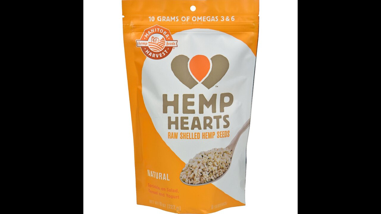 Manitoba Harvest Shelled Hemp Seeds, 8 oz