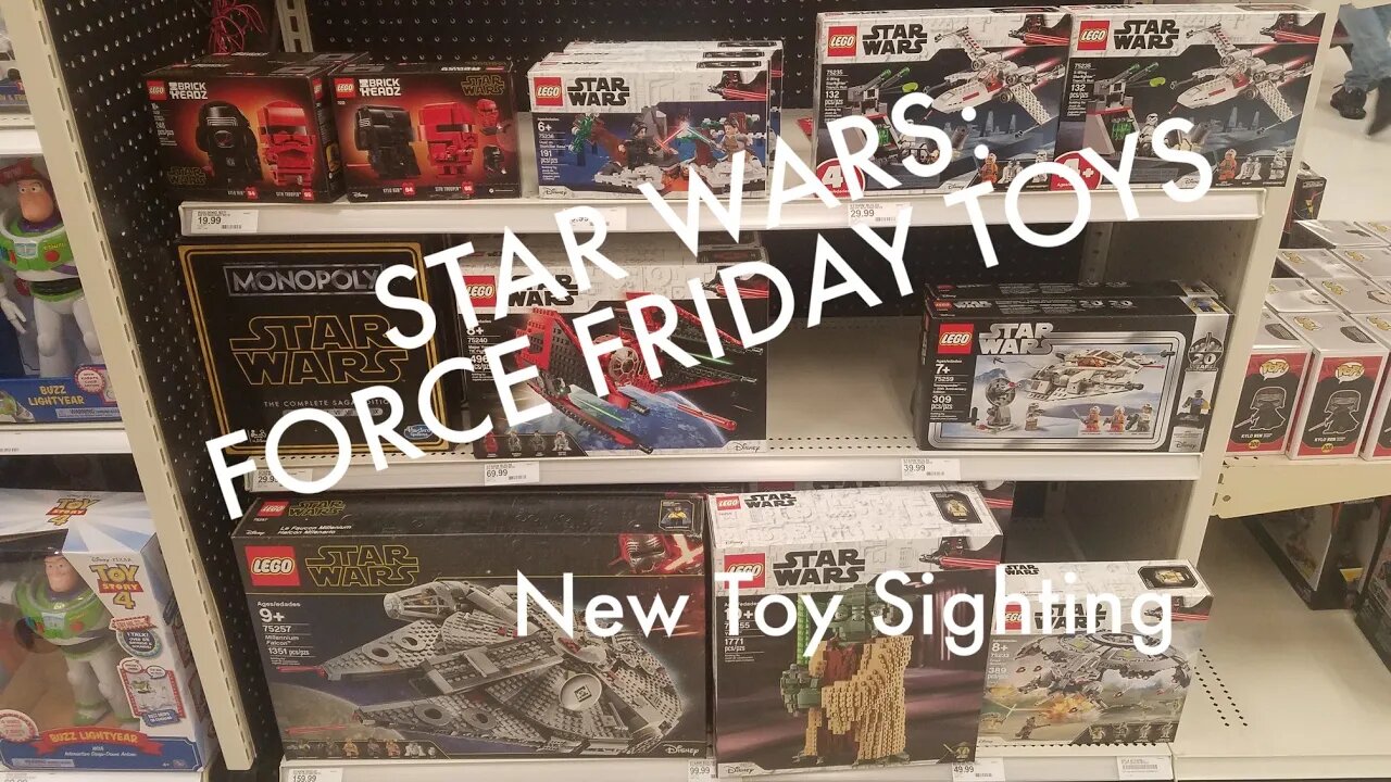 *FORCE FRIDAY* STAR WARS EPISODE IX: RISE OF SKYWALKER TOYS *New Toy Sighting*