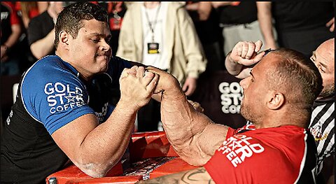 SCHOOLBOY VS LEONIDAS ARM WRESTLING SUPER MATCH 2024_720p