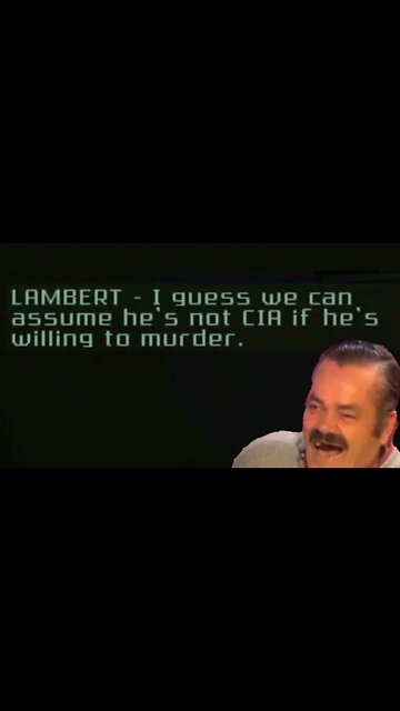 "I Guess We Can Assume He's Not CIA If He's Willing To Murder" #Shorts