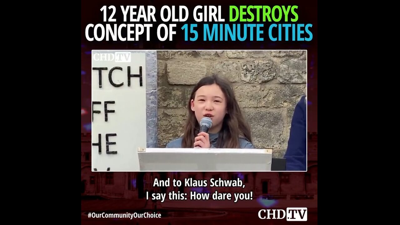 12 yo girl Oxford protesting 15 min zones