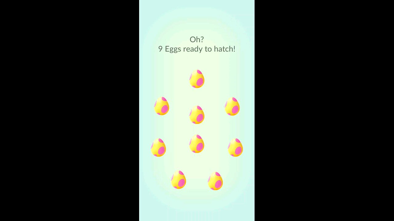 11 eggs 0 hundos I love Pokémon GO