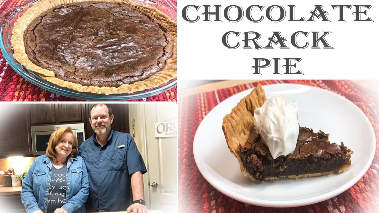 CHOCOLATE CRACK PIE | More Easy Pie Baking