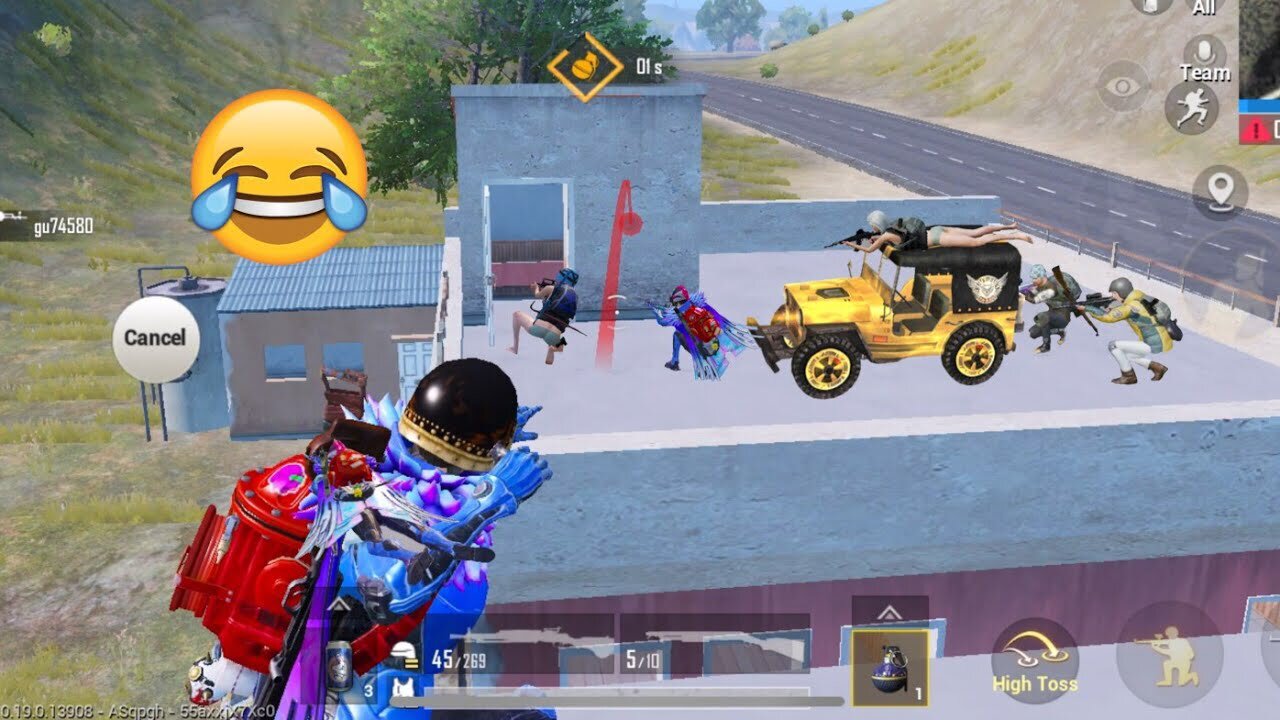 FUNNY MOMENT PUBG MOBILE 2023