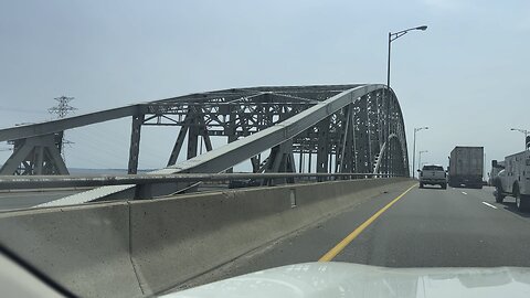 Burlington Skyway Bridge heading to Niagara