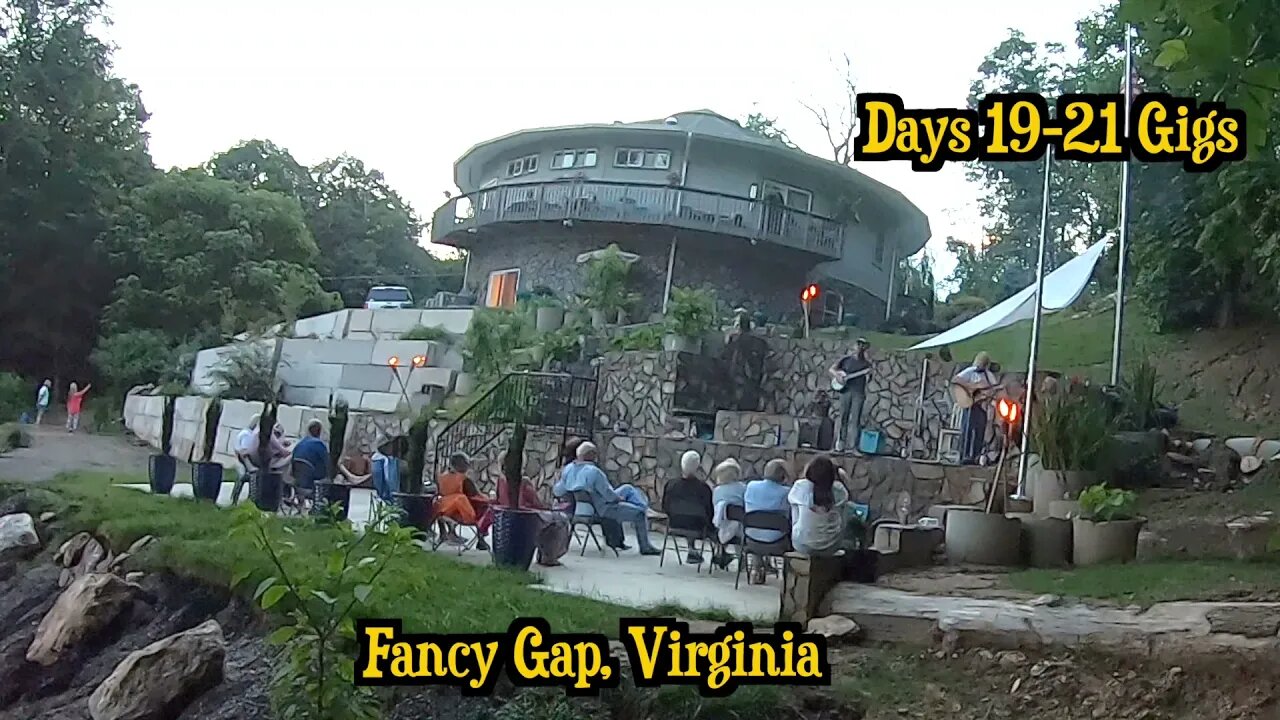 Days 19-21: Fancy Gap Virginia, Occoquan Virginia and Dale City Virginia