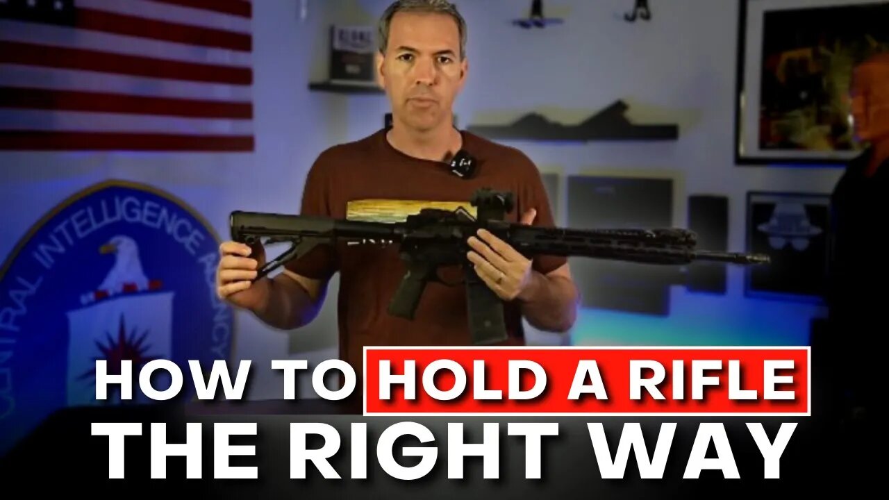 How to Hold a Rifle the Right Way (High-Ready vs. Low-Ready)